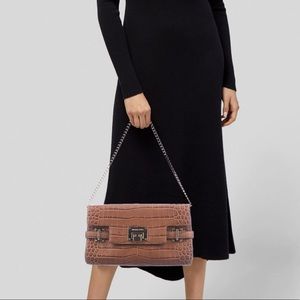 Michael Kors embossed Ostrich Astrid